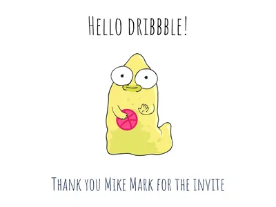 Спасибо за приглашение от Азизбека Матчанова на Dribbble картинки