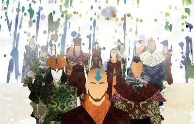 Обои цвета, краски, аватар, аватар, Аанг, The Legend of Korra, Аватар: Легенда о Корре, Киоши, Рок картинки на рабочий стол, раздел фильмы - скачать картинки