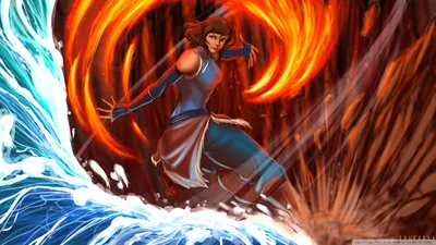 Обои для рабочего стола Avatar Korra Ultra HD для 4K UHD TV: Планшет: Смартфон картинки
