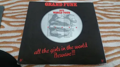 Меломания66 :: Grand Funk 1974 All The Gerls In The World Beware Capitol US картинки