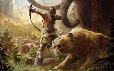 Far Cry Primal, Artwork, Видеоигры Обои HD / Обои для рабочего стола и мобильного телефона картинки