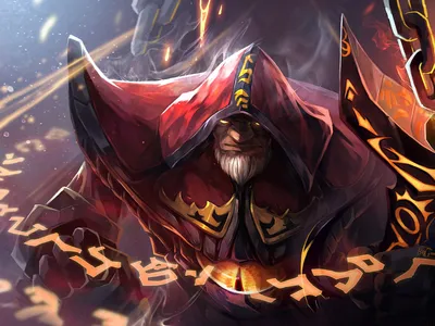 Hero Warlock Dota 2 Online Video Game Цифровое искусство Изображение обои Hd 3840x2400: Wallpapers13.com картинки