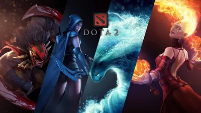 Скачать обои Dota 2 4k Герои картинки