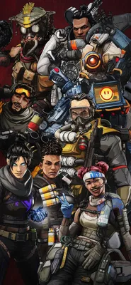 Apex Legends Мобильные обои | Игровые обои, Логотип Apex, Легенда картинки