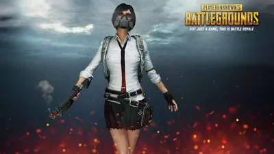 Скачать обои Cool Female Character Player's Unknown Battleground Hd картинки