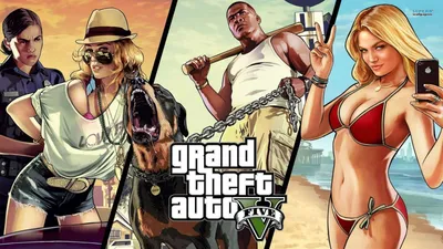 Бесплатные фоны GTA 5, обои Grand Theft Auto V картинки