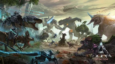 Ark Survival Evolved Extinction Wallpapers - Лучшие бесплатные обои Ark Survival Evolved Extinction картинки