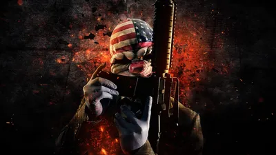 видеоигры, пистолет, Payday 2 обои HD / Обои для рабочего стола и мобильного телефона картинки