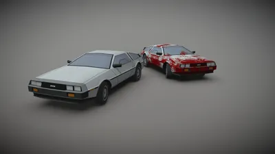 DeLorean DMC-12 - модифицированный автомобиль Project Zomboid - 3D-модель от MrDanny (@MrDanny) [4fef959] картинки