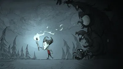 Dont, Starve, Action, Adventure, Survival, Horror, Sandbox Wallpapers HD / Обои для рабочего стола и мобильного телефона картинки