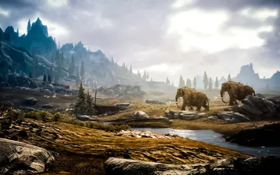 Скачать обои "The Elder Scrolls V: Skyrim" на мобильный телефон, бесплатно HD картинки "The Elder Scrolls V: Skyrim" картинки