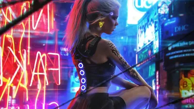 Обои город, свалка, Cyberpunk 2077, Киберпанк картинки на рабочий стол, раздел игры - скачать картинки