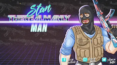 Yoshiko Animation - Twitch Wallpaper Design StanTheRealManlyMan (Trouble In Terrorist Town - Garry's Mod) картинки