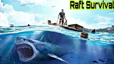 ပင်လယ်ထဲမှာ ရက် ၁၀၀ အသက်ရှင်မယ် / Raft Survival Ocean Nomad Прохождение Геймплей Часть 1 - YouTube картинки