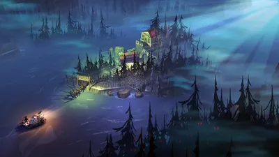 PC Gaming Video Games The Flame In The Flood Survival River Night Raft Dog Обои - Разрешение:2500x1406 - ID:1298724 - wallha.com картинки