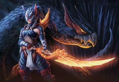 Monster Hunter Nargacuga Обои - Топ бесплатных фонов Monster Hunter Nargacuga картинки