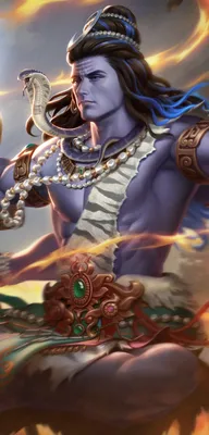 Скачать обои ID: 370547 / Video Game Smite Phone Wallpaper, Shiva (Smite), 1080x2246 скачать бесплатно картинки