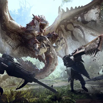 MHW Elder Dragons, дракон, старшие драконы, игра, охотник на монстров, мир охотников на монстров, HD обои для рабочего стола картинки