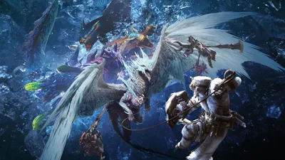 Обои Monster Hunter: World и Iceborne — Вселенная PlayStation картинки