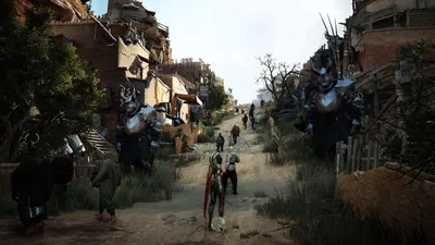 Скачать обои Люди, проходящие мимо Black Desert Online картинки