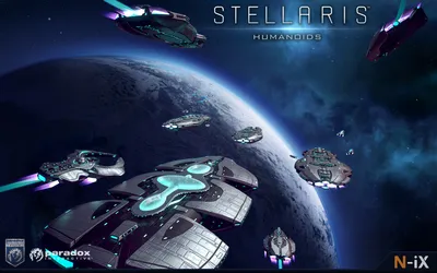 N-iX Game \ u0026 VR Studio - STELLARIS - Вьючные корабли гуманоидов картинки