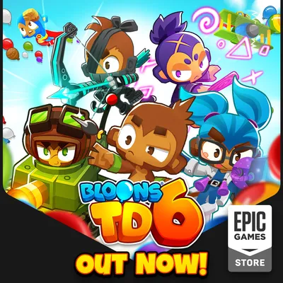 Ninja Kiwi Games в Твиттере: «Bloons TD 6 теперь доступна в магазине Epic Games! Проверьте ее по ссылке ниже! \" / Твиттер картинки