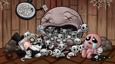 The Binding Of Isaac Cats Tears Kittens Обои - Разрешение:1920x1080 - ID:687506 - wallha.com картинки