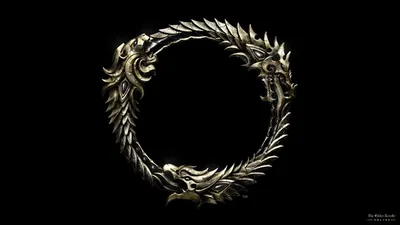 Обои с логотипом The Elder Scrolls Online картинки