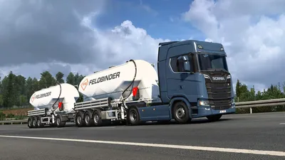 Euro Truck Simulator 2 сотрудничает с культовым брендом Feldbinder в последнем DLC | Traxion.GG картинки