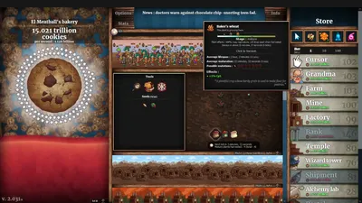 Cookie Clicker в Steam картинки