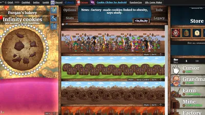 Cookie Clicker - Быстрый Cookie Clicker Online на SilverGames картинки