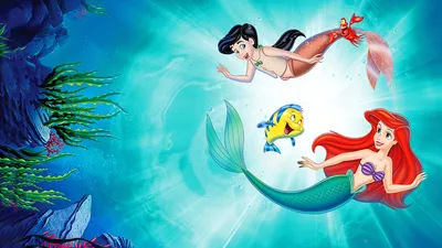 Little, Mermaid, Disney, Fantasy, Animation, Cartoon, Adventure, Family, 1littlemermaid, Ariel, Princess, Ocean, Sea, Underwater Wallpapers HD / Обои для рабочего стола и мобильного телефона картинки