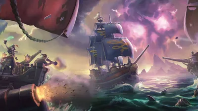 10+ HD-обоев Sea of ​​Thieves: A Pirate's Life и Hintergründe картинки