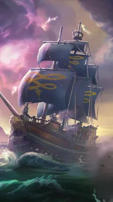 Sea of ​​Thieves Pirate's Life Davy Jones 4K Phone iPhone Wallpaper #5681a картинки