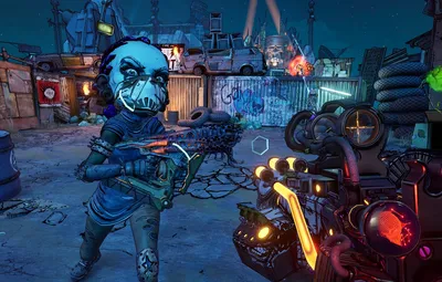 Обои оружие, существо, контейнеры, Borderlands 3 картинки на рабочий стол, раздел игры - скачать картинки