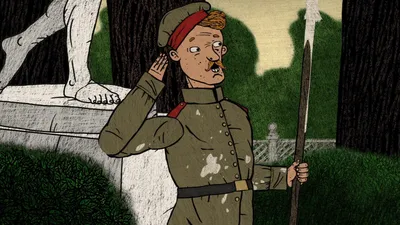 Мультфильм Гора самоцветов — Солдат и птица (A soldier and a bird)  Солдатская сказка | Мультфильмы смотреть бесплатно картинки