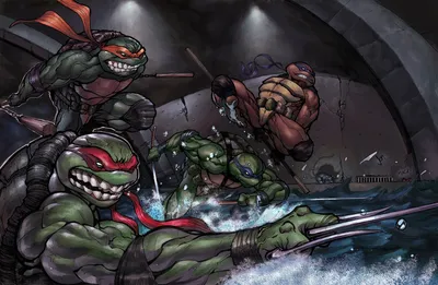 140+ TMNT HD обоев и фонов картинки