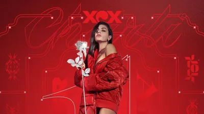 Скачать обои Charli Xcx Red Mixtape картинки