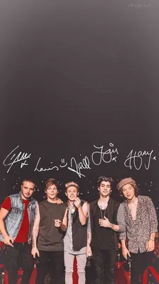 Скачать обои One Direction Aesthetic Signatures картинки