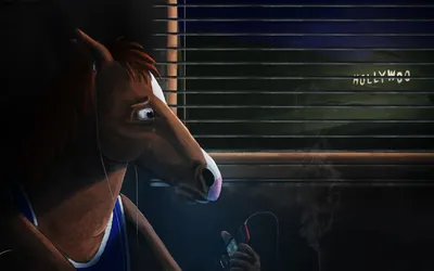 Bojack Horseman Sad Wallpaper 4k Ultra HD ID:4229 картинки