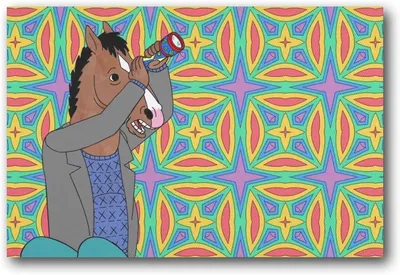 Купить Аниме постеры для спальни BoJack Horseman Плакаты Wall Art Painting Canvas Gift Living Room Prints Bedroom Decor Art Poster Artworks 08x12inch20x30cm онлайн по самой низкой цене в Непале. Б09МВТ4Л15 картинки