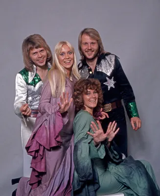 Одна из последних совместных фотографий ABBA. : р/ABBA картинки