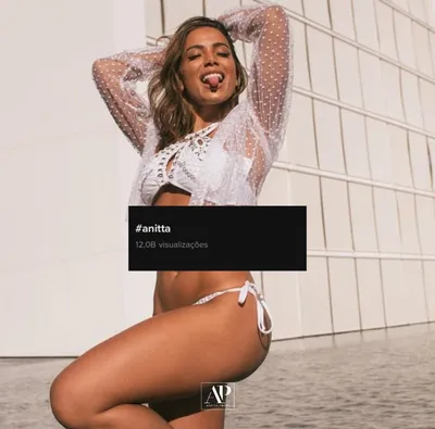 Anitta besucht die 26. Jährliche Billboard Latin Music Awards im Mandalay Bay Events Center в Лас-Вегасе, штат Невада, 25 апреля 2019 года. Фото: Jim Ruymen/UPI Stockfotografie - Alamy картинки