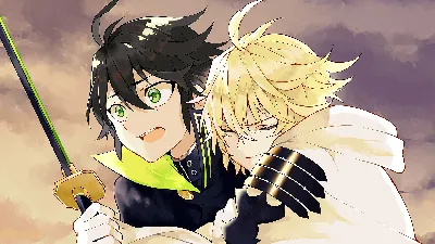 Anime Mika And Yuu Cool HD Wallpapers картинки