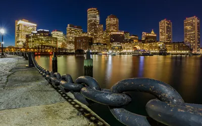 Обои США, Бостон, Boston, Fan Pier Park, Downtown Boston картинки на рабочий стол, раздел город - скачать картинки