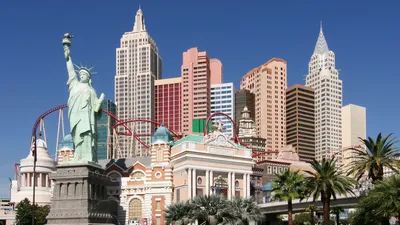 Las Vegas City Gambling In Nevda North American Обои для рабочего стола HD для мобильного телефона и планшета 2880x1800: Wallpapers13.com картинки