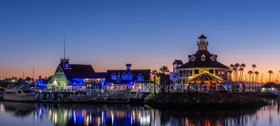 Rainbow Harbour \ u0026 Skyline, Long Beach City, Los Angeles, California, USA Фото со стока - Alamy картинки