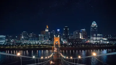 Cincinnati Skyline Wallpapers - Лучшие бесплатные обои Цинциннати Skyline картинки