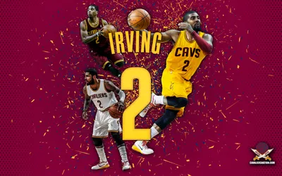 Kyrie Irving \"Abstract\" Wallpaper - Cavaliers Nation картинки