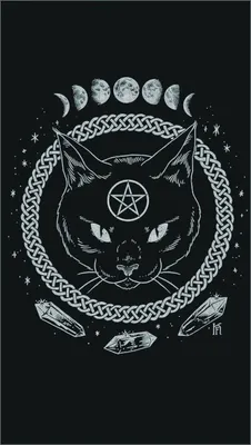 Экран блокировки Хэллоуина Кредиты xanels на tumblr | Imagem de fundo para iphone, Arte com gatos, Tatuagens bonitas картинки